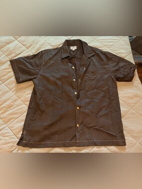 Men's Short Sleeve Button Shirt